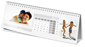 Bordkalender stående (tværformat) Bordkalender stående (tværformat)