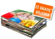 25 GRATIS* BILLEDER 25 GRATIS* BILLEDER